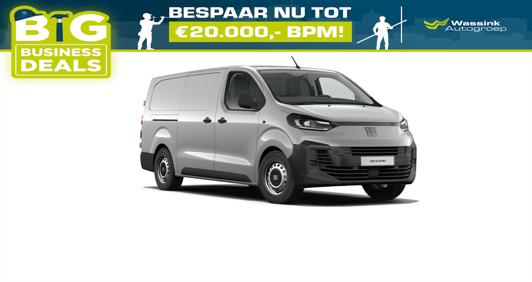 Fiat Scudo - 2.0 HDi 145pk L3 | Navigatie | Trekhaak | Parkeercamera - AutoWereld.nl