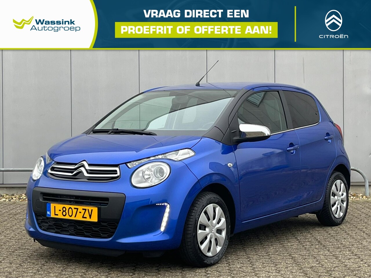 Citroën C1 - Feel I 5Drs I Multimedia scherm I Pack Comfort I Airco I Speedlimiter I Apple Car Play - AutoWereld.nl