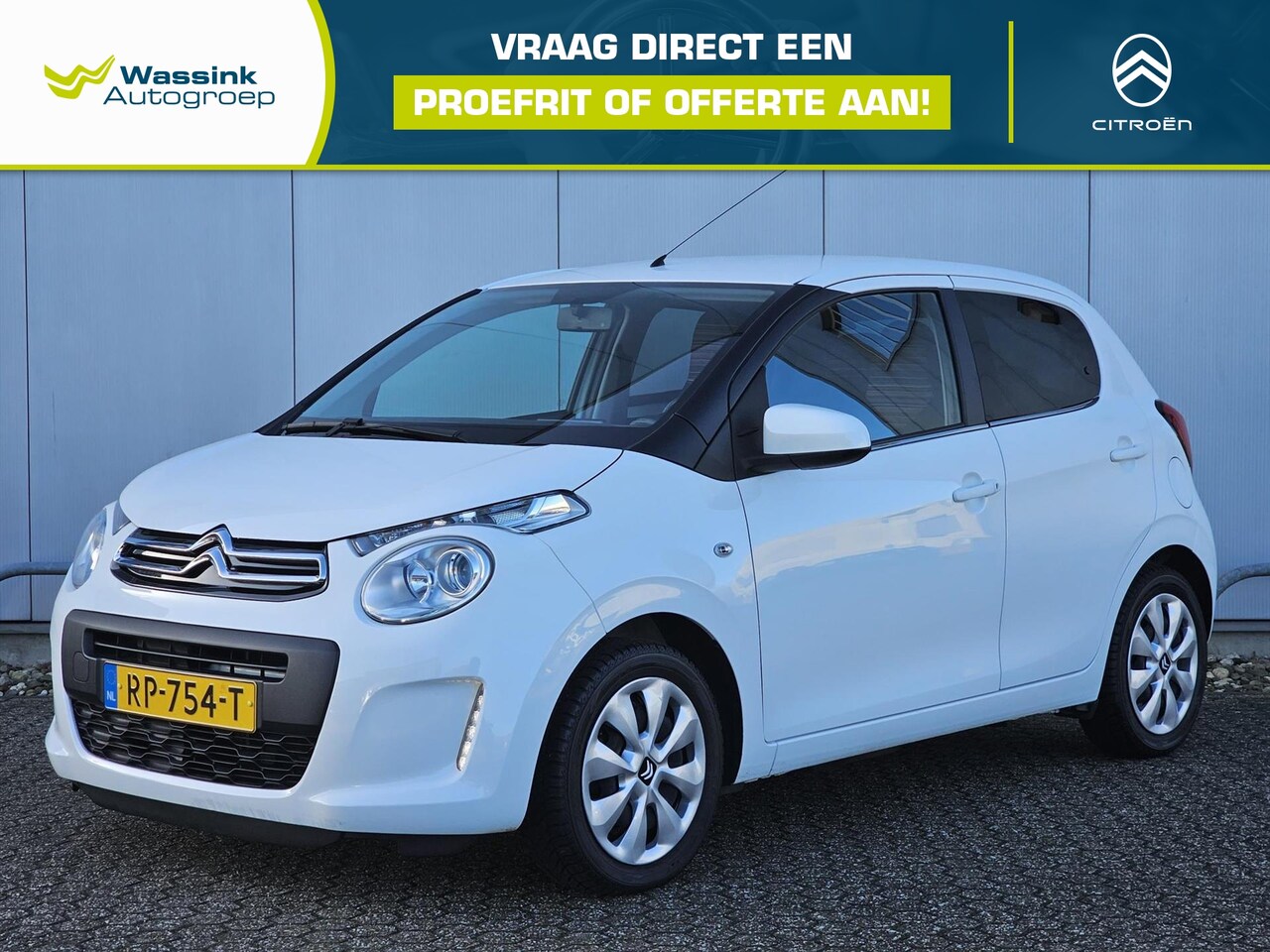 Citroën C1 - 1.0 VTi 68PK 5DRS Feel I Airco I Navigatie | Parkeercamera - AutoWereld.nl