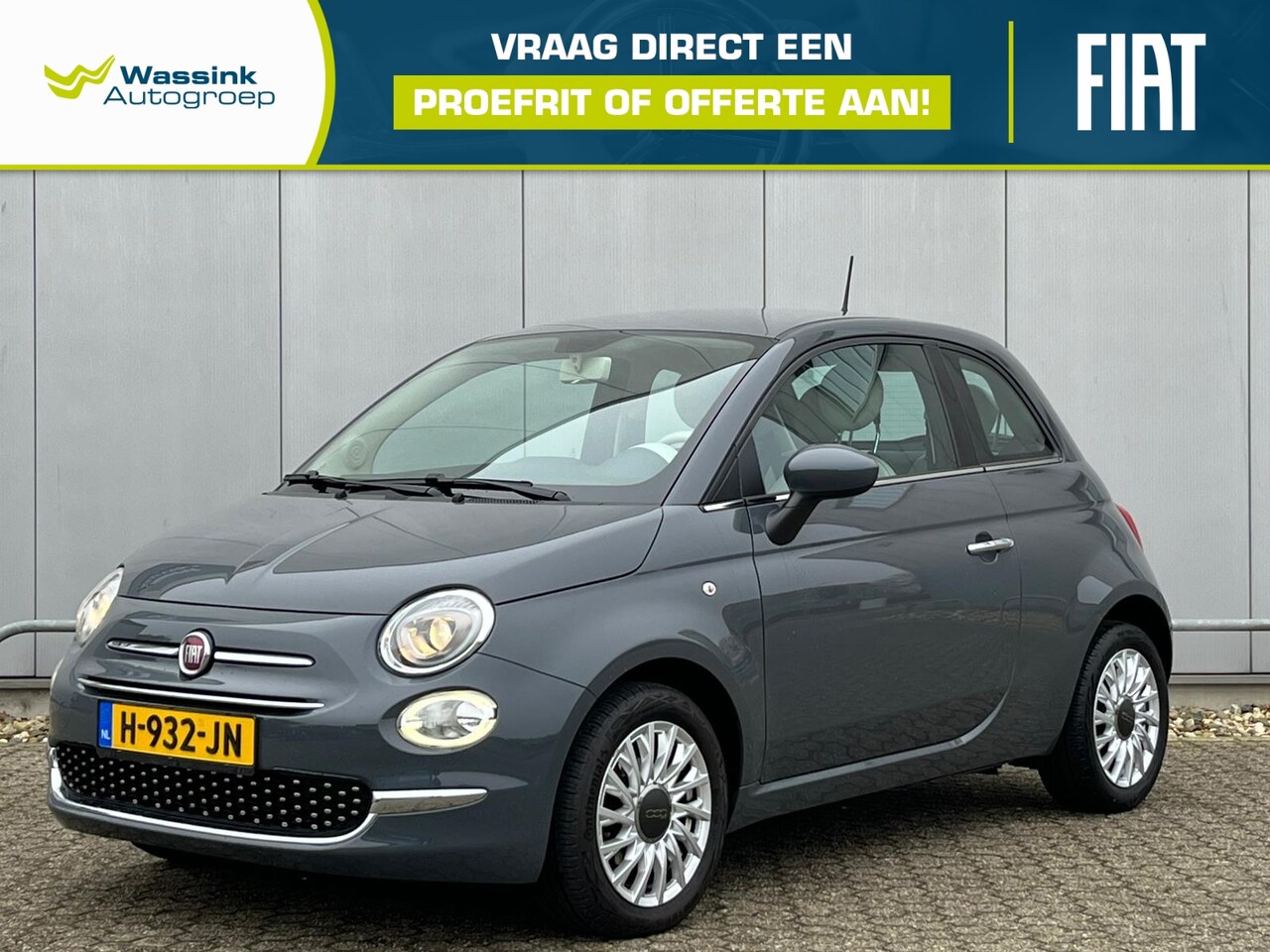 Fiat 500 - 1.2 69pk Lounge | Navigatie | Airco | Cruise Control - AutoWereld.nl