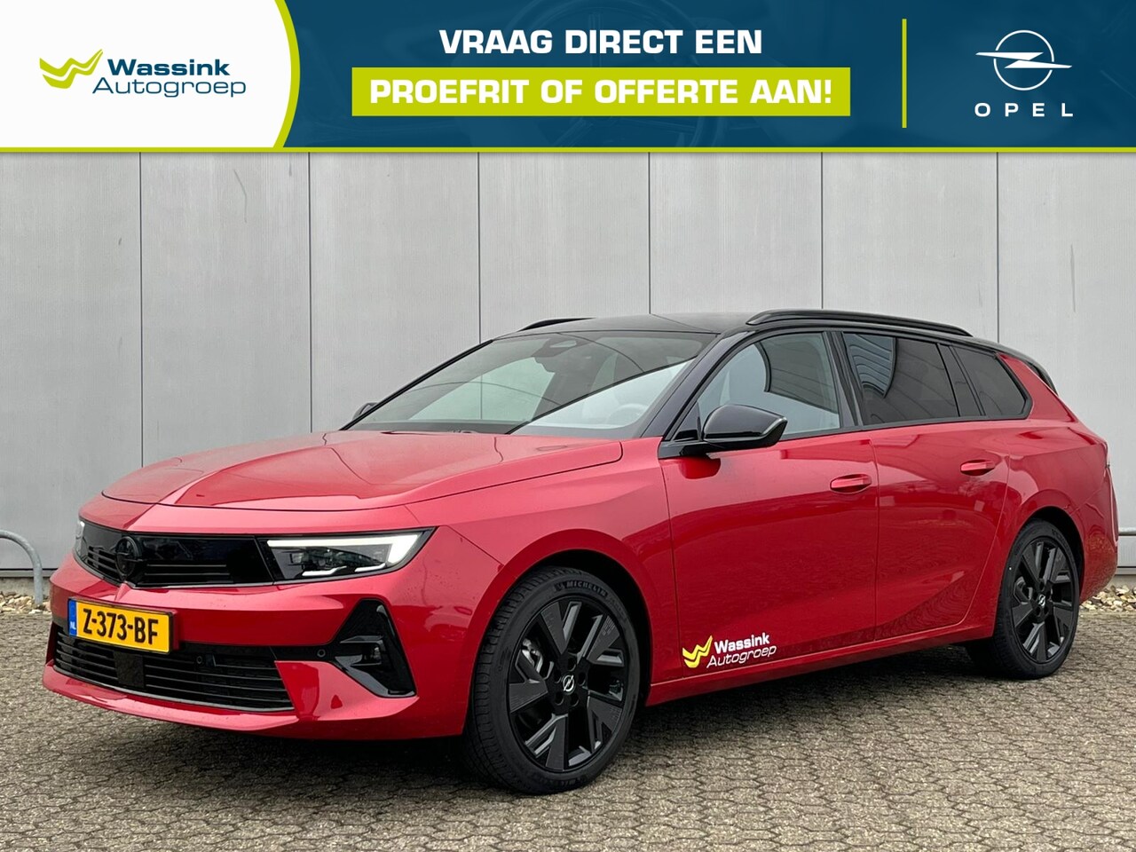 Opel Astra Sports Tourer - 54kw 156pk Automaat GS Navigatie | 360 camera |18 inch Lichtmetalen velgen |Stoel en stuur - AutoWereld.nl