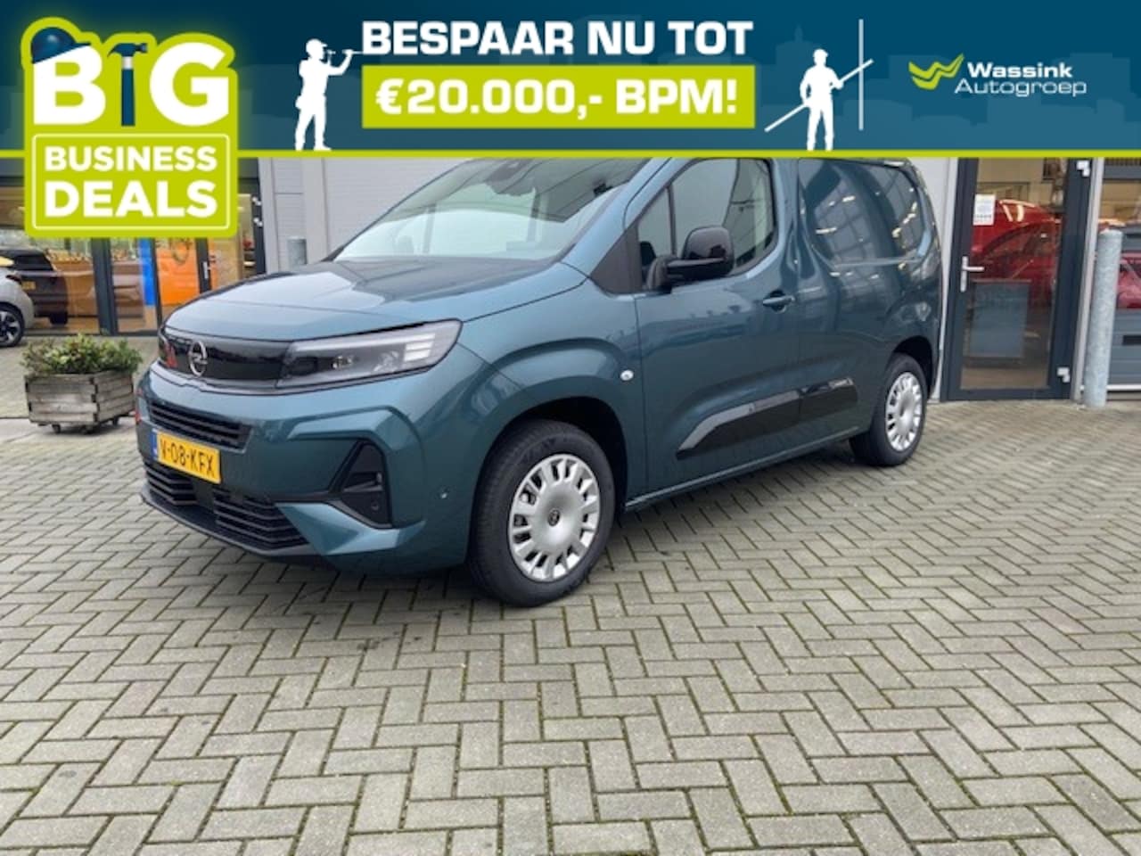 Opel Combo - Cargo GB 1.5 Diesel 102pk L2H1 | Navigatie | Laadruimte houten afwerking | Camera's | Park - AutoWereld.nl