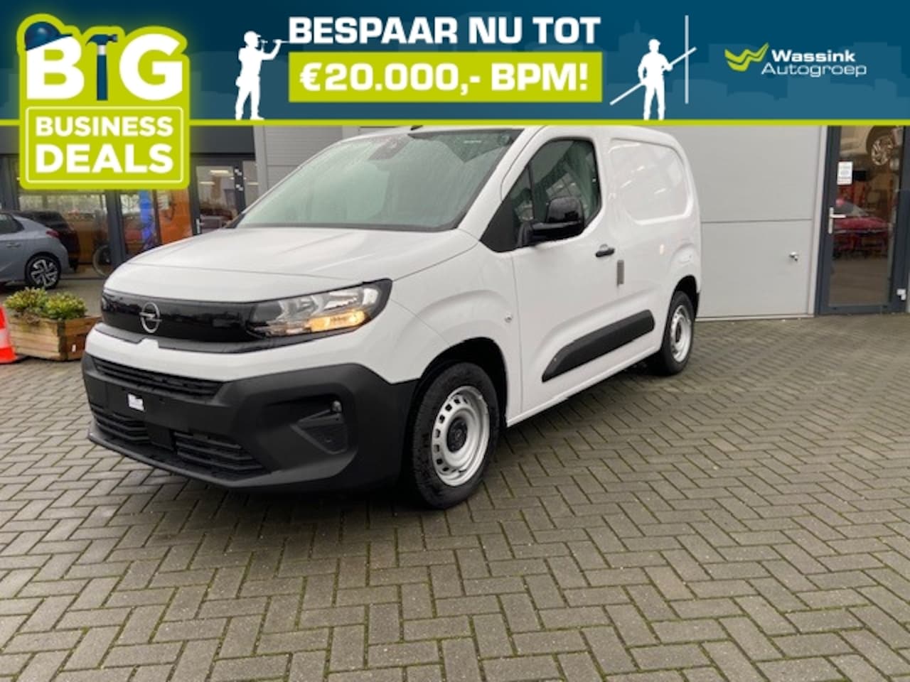 Opel Combo - Cargo GB 1.5 Diesel 102pk L1H1 | Laadruimte met houten afwerking | Twee stoelen | Stoel en - AutoWereld.nl