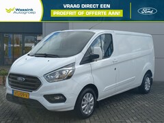 Ford Transit Custom - 2.0 TDCi 130pk L2H1 Limited + extra's | Airconditioning | Navigatie | Trekhaak (2800kg) |