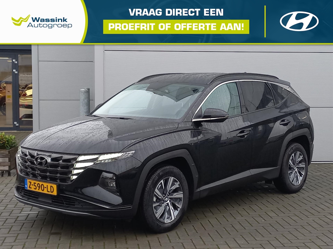 Hyundai Tucson - 1.6T Hybride 230pk Automaat Comfort Smart | Climate control | Navigatie | Winterpack | Lm - AutoWereld.nl