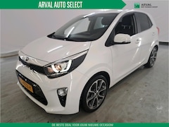 Kia Picanto - 1.0 CVVT 67pk Design Edition Black Pack | Leder | Apple CarPlay / Android Auto | Navi | 16