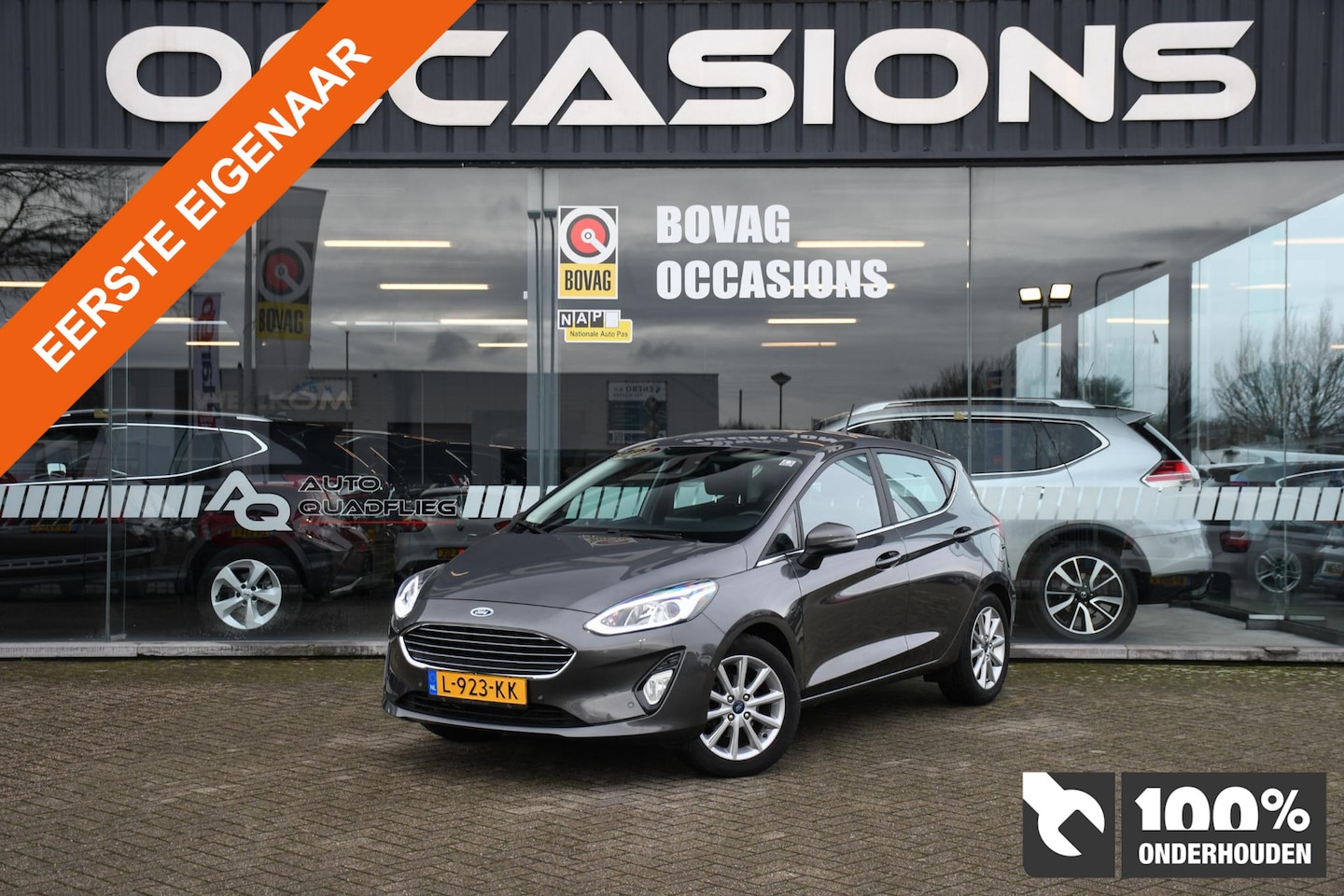 Ford Fiesta - 1.0 EcoBoost Titanium APPLE CARPLAY/ TREKHAAK/ DAB - AutoWereld.nl