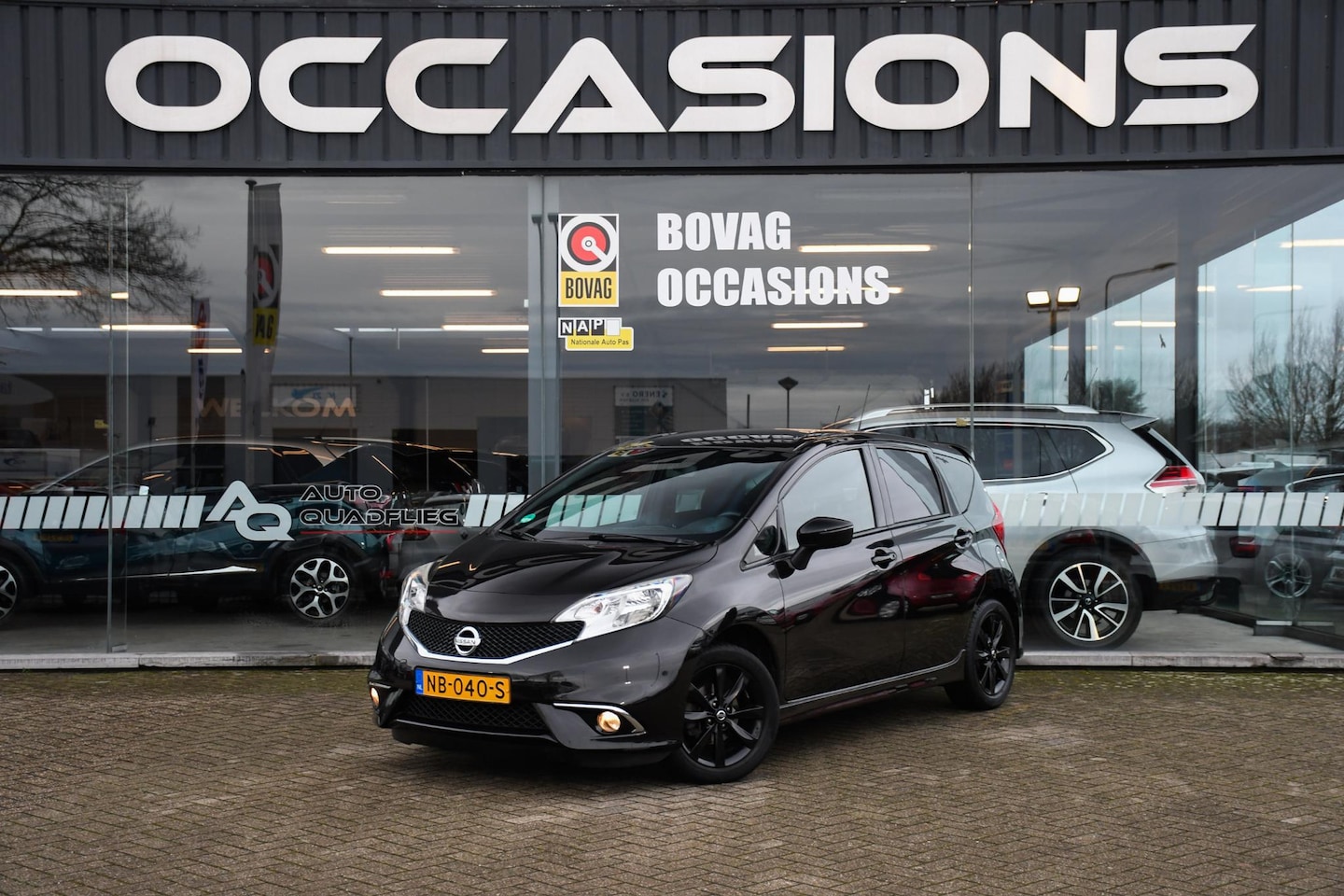 Nissan Note - 1.2 Black Edition NAVIGATIE/ TREKHAAK/ CRUISE CONT - AutoWereld.nl