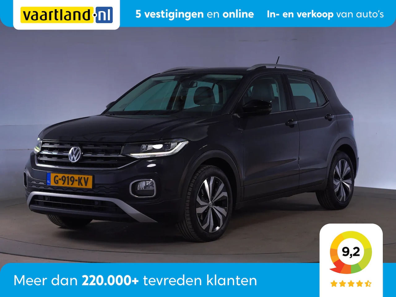 Volkswagen T-Cross - 1.0 TSI Style Aut. [ LED Navi Climate ] - AutoWereld.nl