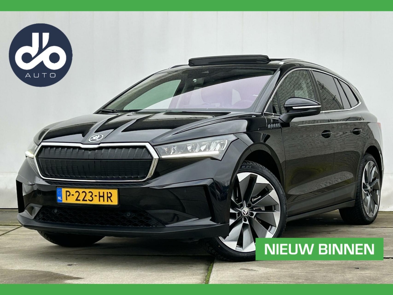 Skoda Enyaq iV - 80 Sportline INCL. BTW I PANO DAK I TREKHAAK I LEER I ORG.NL + NAP - AutoWereld.nl