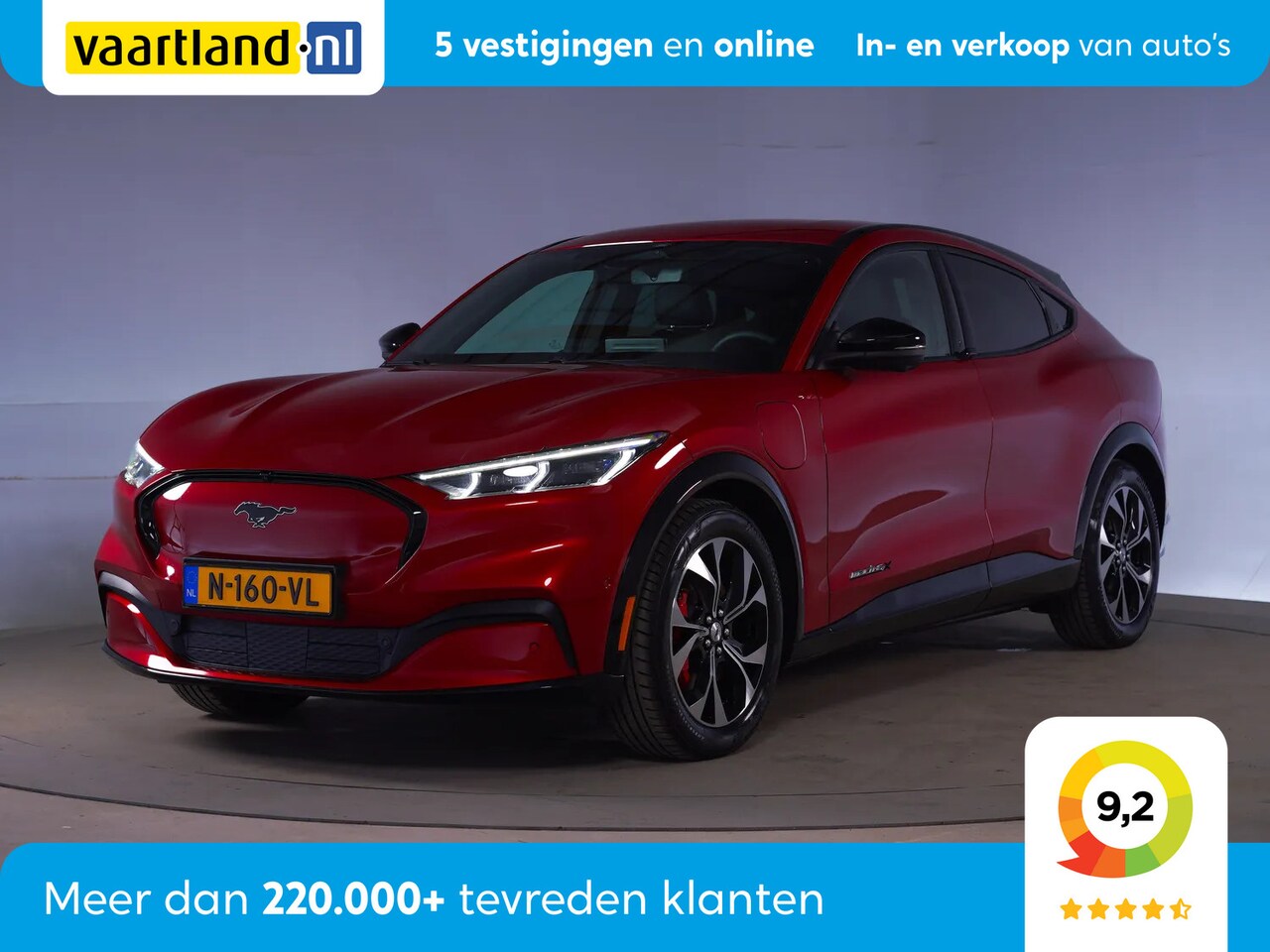 Ford Mustang Mach-E - Extended AWD 98kWh [ Leder B&O 360°-camera ] - AutoWereld.nl