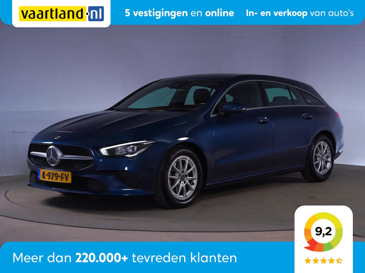 Mercedes-Benz CLA-Klasse - SCHOOTING BRAKE 180 Business Solution Aut [ Widescreen Nav groot ] - AutoWereld.nl