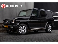 Mercedes-Benz G-klasse - 500 297 pk V8 St.Wagon / Youngtimer/ Leder/ Schuif-Kanteldak/ Park.Sens/ Climate/ Cruise-C