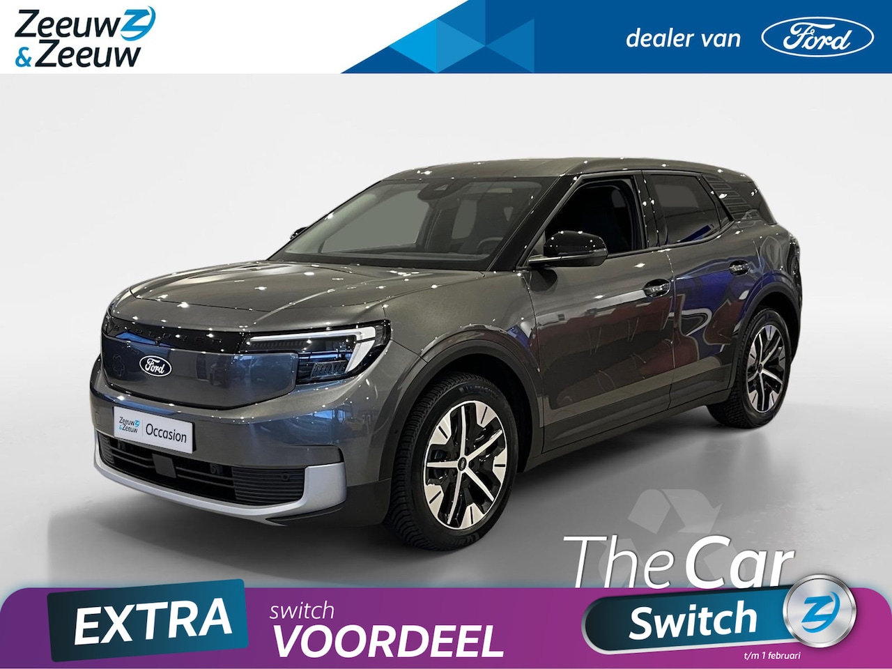 Ford Explorer - Extended Range RWD 77 kWh | Actieprijs €1000,- | Private Lease Vanaf €624,- P/M | Adaptiev - AutoWereld.nl