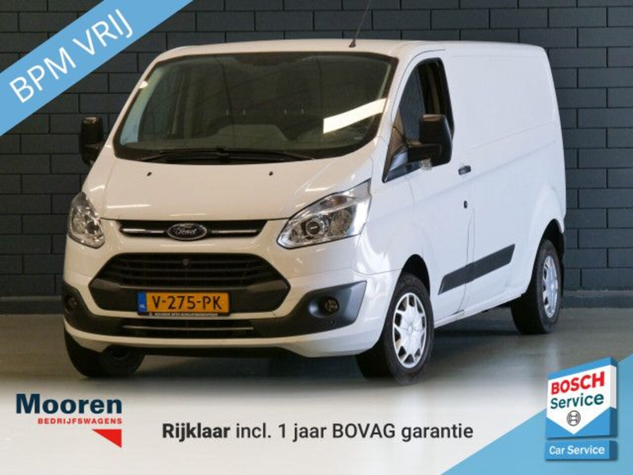 Ford Transit Custom - 290 2.0 TDCI 131PK L2H1 Trend Automaat | CRUISE CONTROL | PARKEERSENSOREN | **BPM VRIJ** - AutoWereld.nl