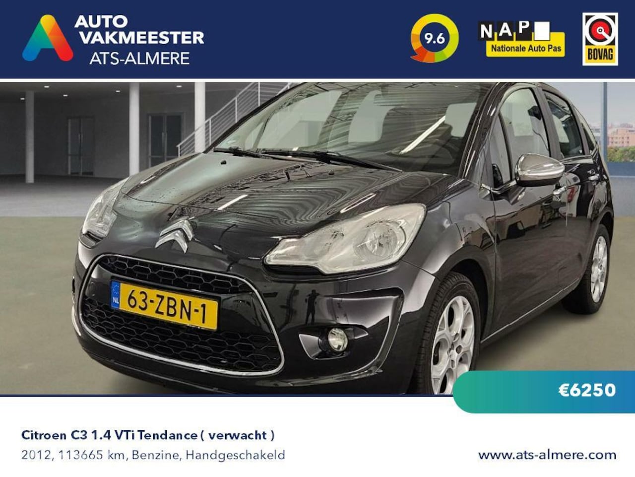 Citroën C3 - 1.4 VTi Tendance 1.4 VTi Tendance ( verwacht ) - AutoWereld.nl