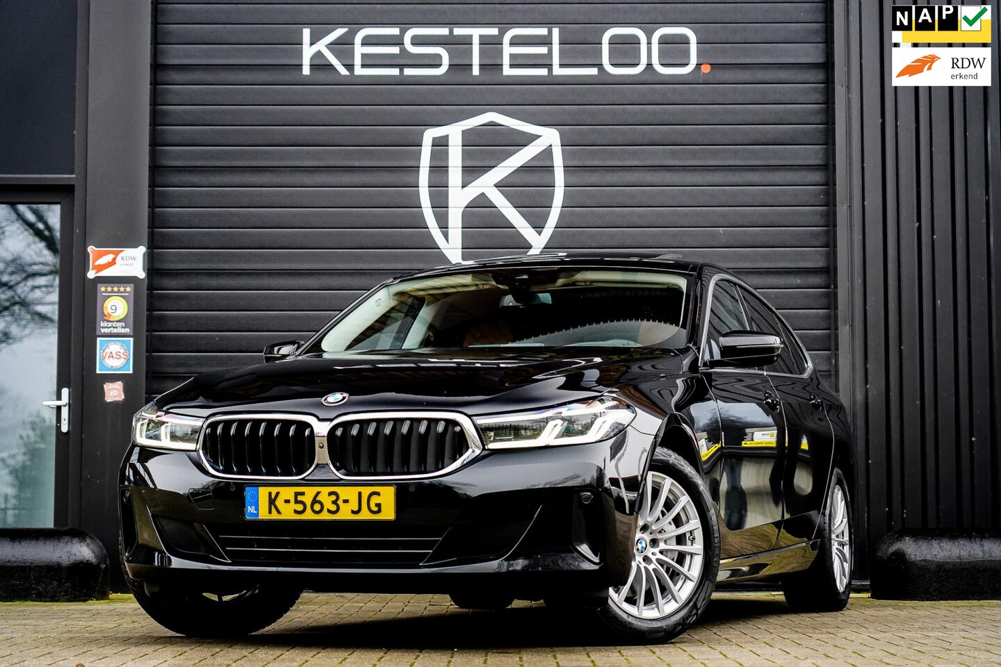 BMW 6-serie Gran Turismo - 630i High Executive SCHUIFDAK/360/SFEER/LEDER/HUD/NAP LOGISCH - AutoWereld.nl