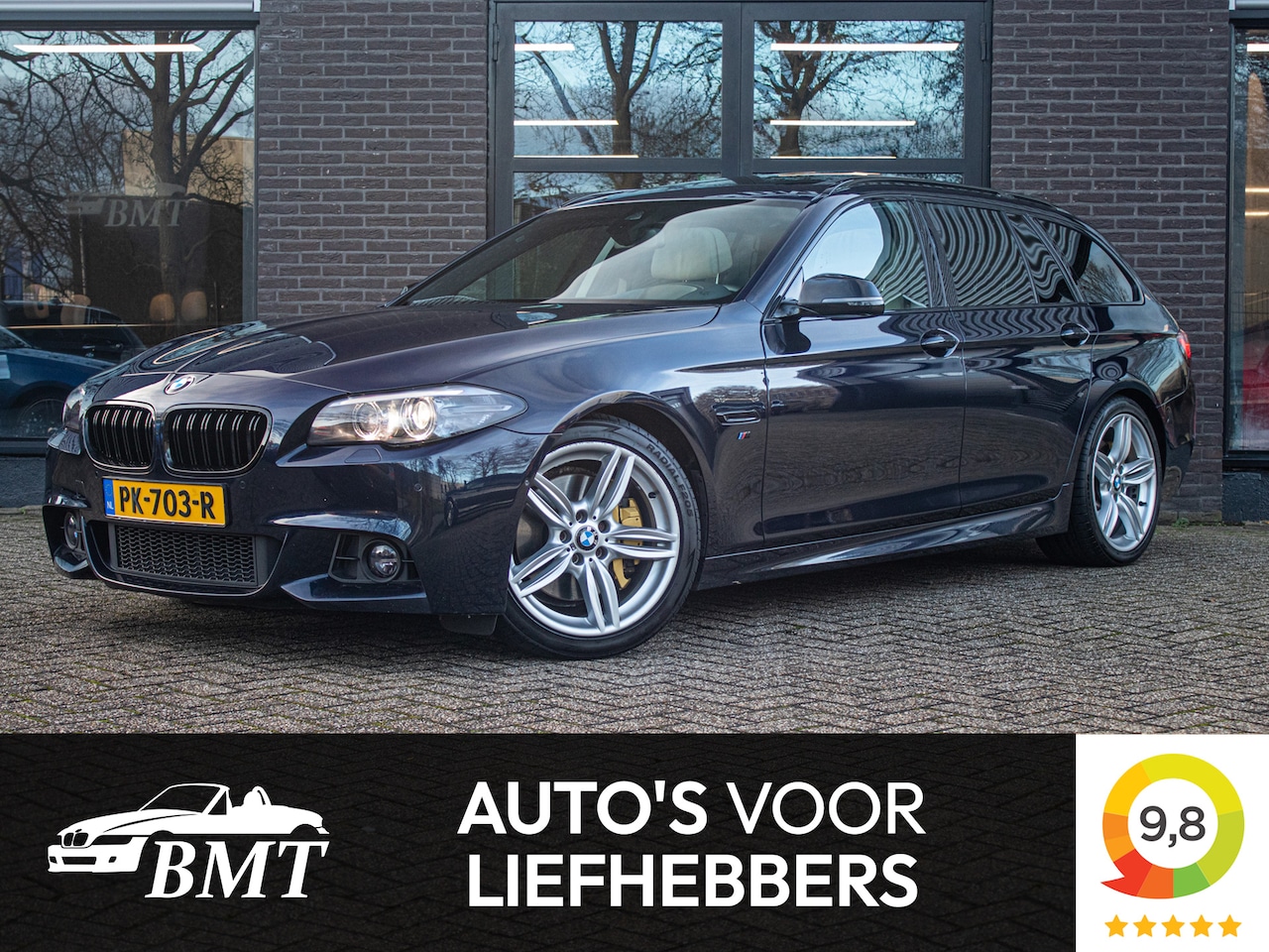 BMW 5-serie Touring - 535xd F11 M Sport High Executive / Head-Up / HK / Comfort - AutoWereld.nl