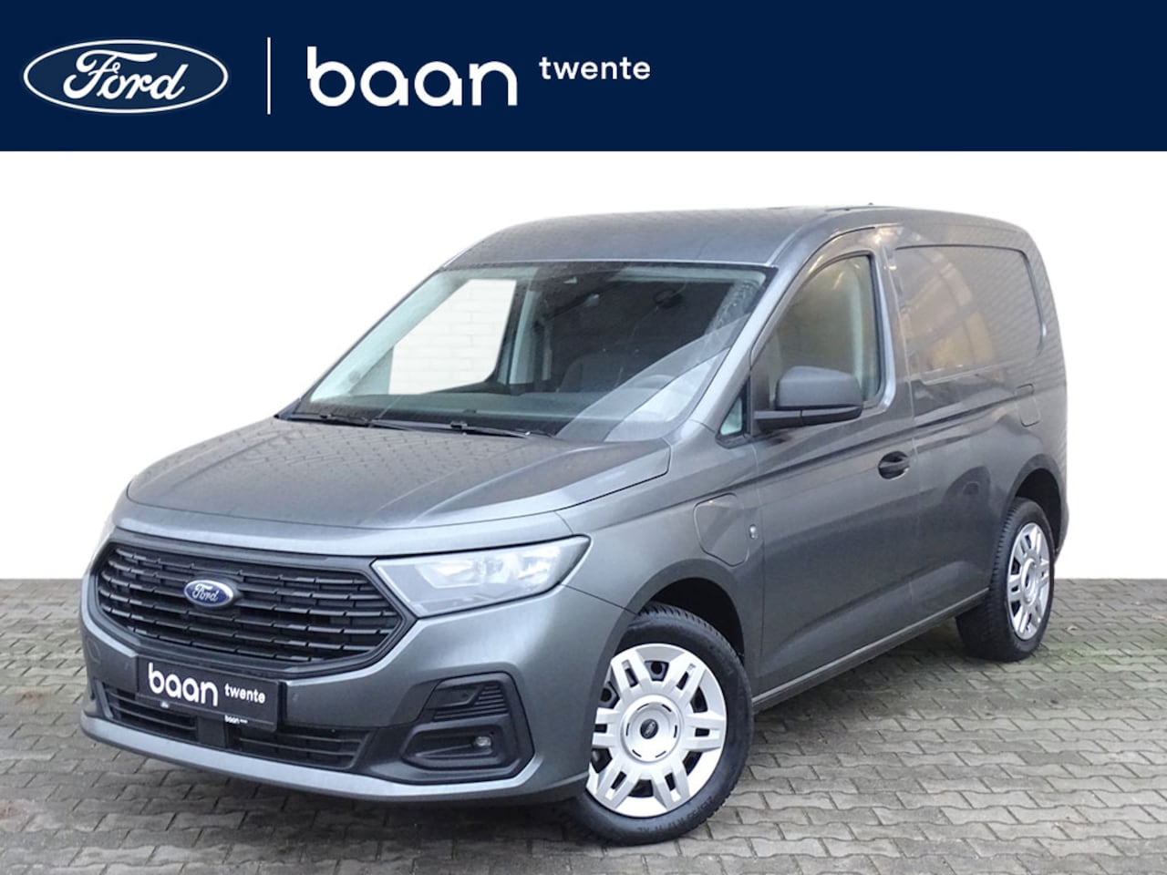 Ford Transit Connect - L1 1.5 150pk Turbo PHEV L1 Trend Automaat | Graphite grey | Snel leverbaar! - AutoWereld.nl