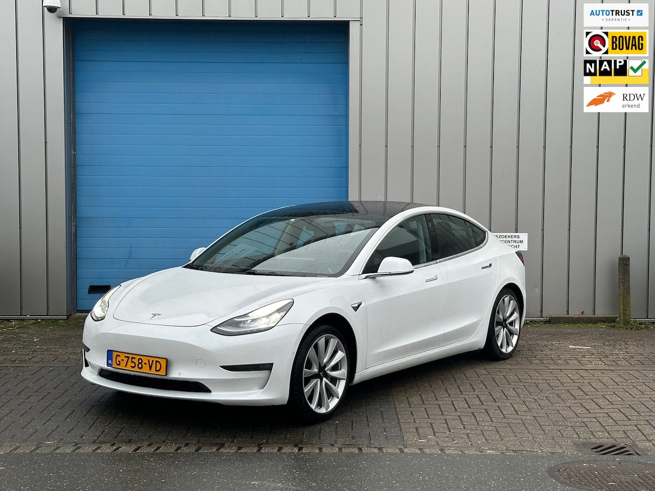 Tesla Model 3 - Long Range RWD Long Range AWD 75 kWh DUAL MOTOR AUTOPILOT - AutoWereld.nl