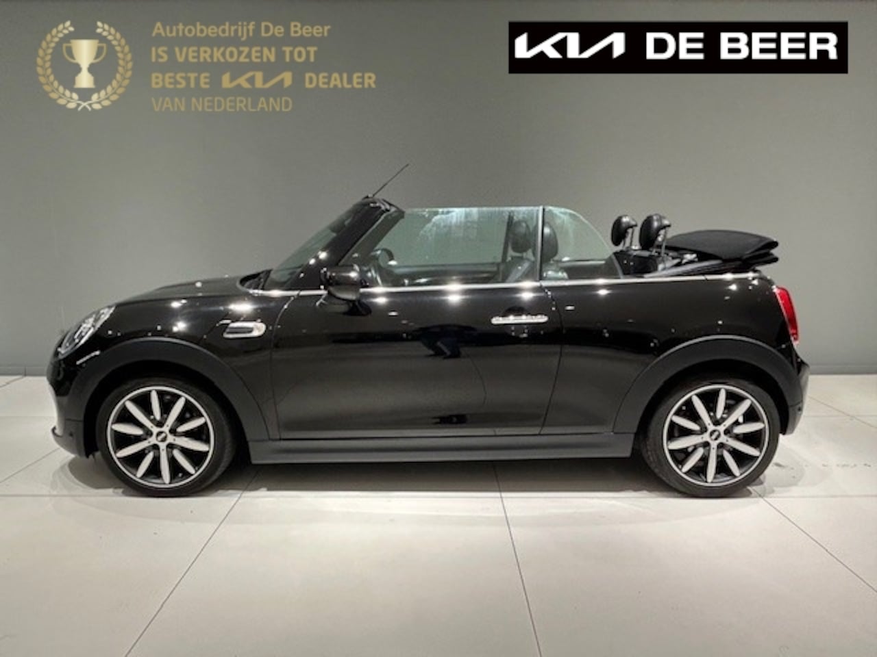 MINI Cabrio - Mini (f57) 1.5 136pk Automaat Cooper Leder Navi PDC - AutoWereld.nl