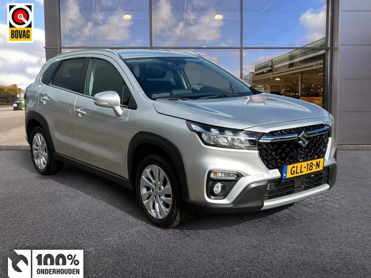 Suzuki S-Cross - 1.4 AllGrip(4x4)/Camera/Climate contr/1500kg trekgewicht/adaptiv - AutoWereld.nl