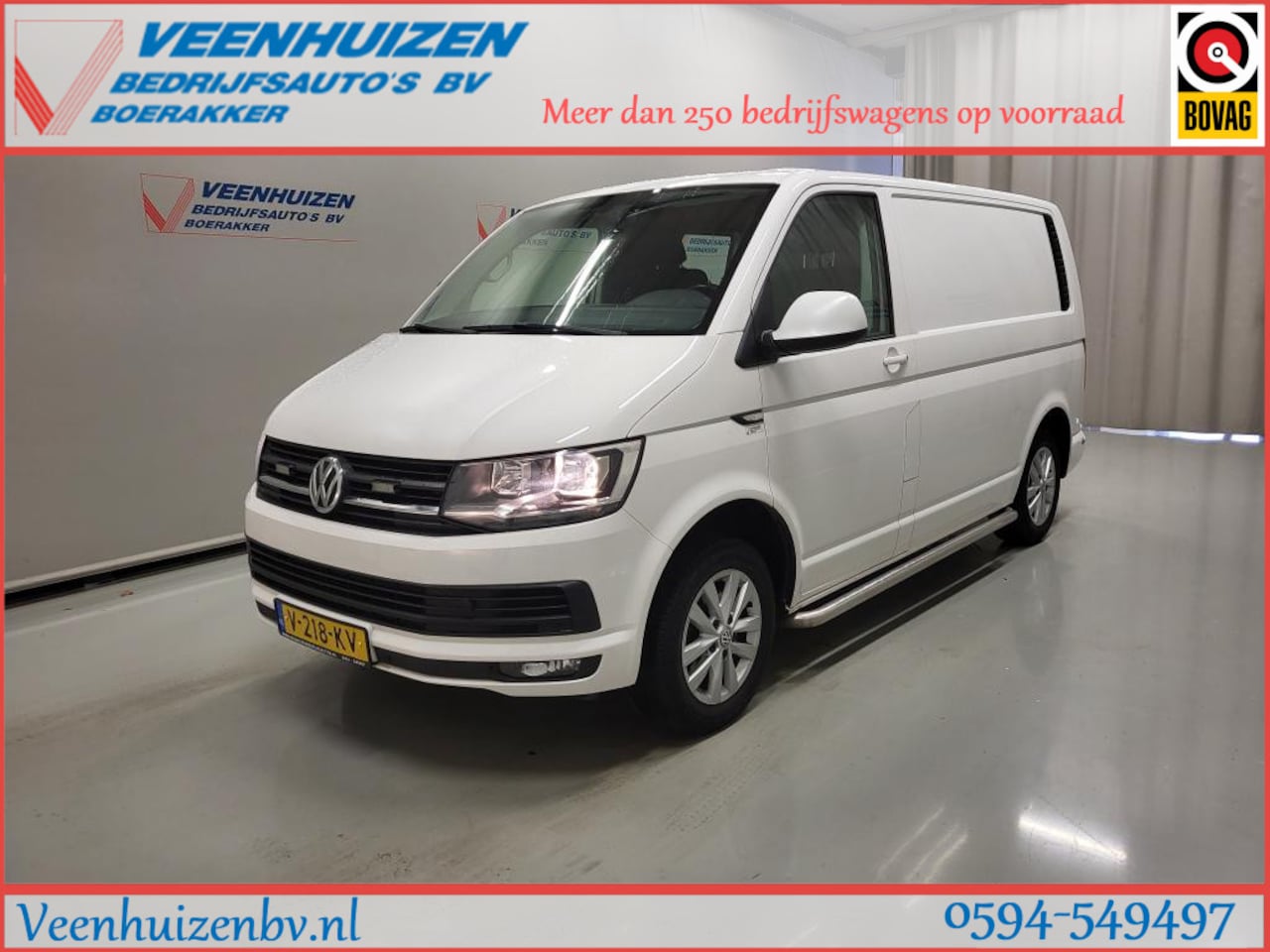 Volkswagen Transporter - 2.0TDI 150pk Automaat 2500kg Trekgewicht Euro 6! - AutoWereld.nl