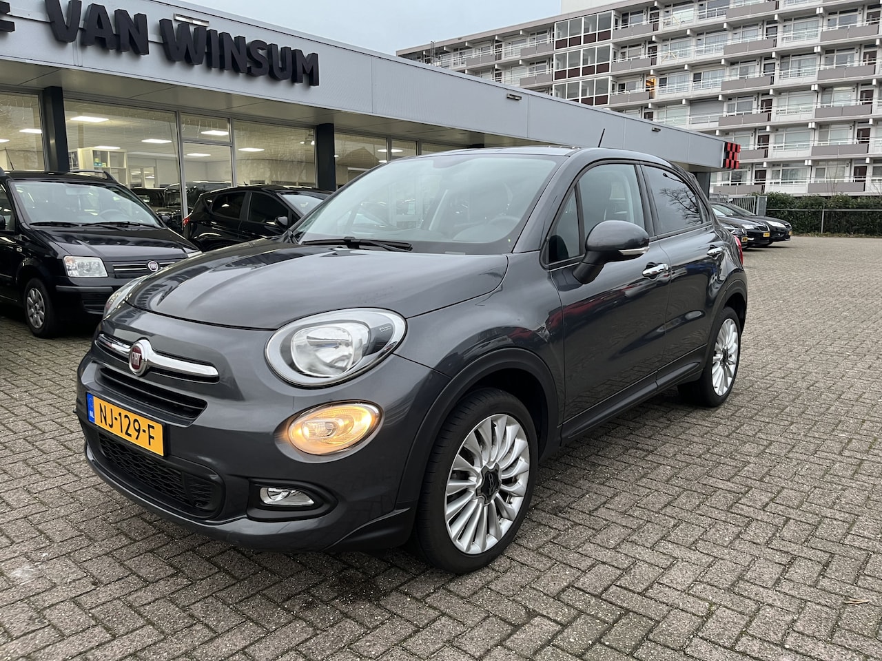 Fiat 500 X - 1.4 Turbo MultiAir Lounge Navi Lmv Pdc Cruise - AutoWereld.nl