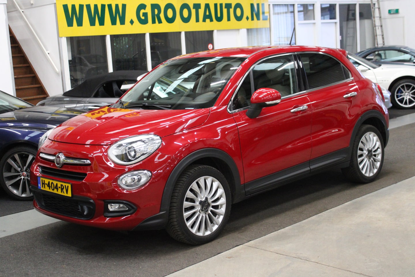 Fiat 500 X Cross - 1.4 Turbo MultiAir Opening Edition Airco, Cruise Control, Navigatie, Trekhaak, PDC, Stuurb - AutoWereld.nl