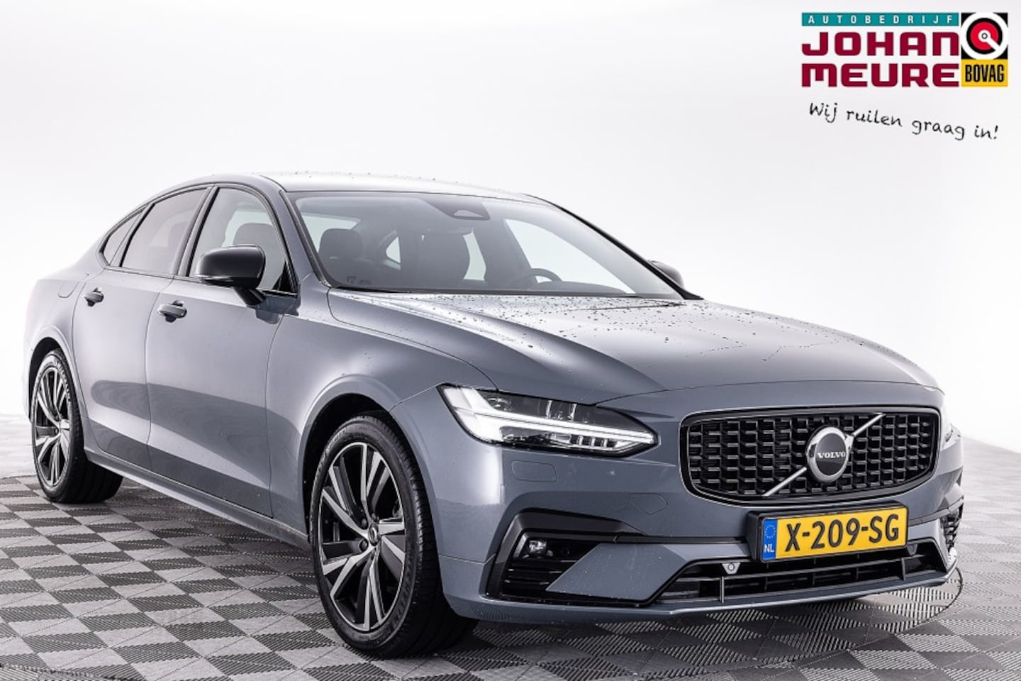 Volvo S90 - 2.0 B4 Plus Dark | LEDER | Trekhaak | Full LED . - AutoWereld.nl