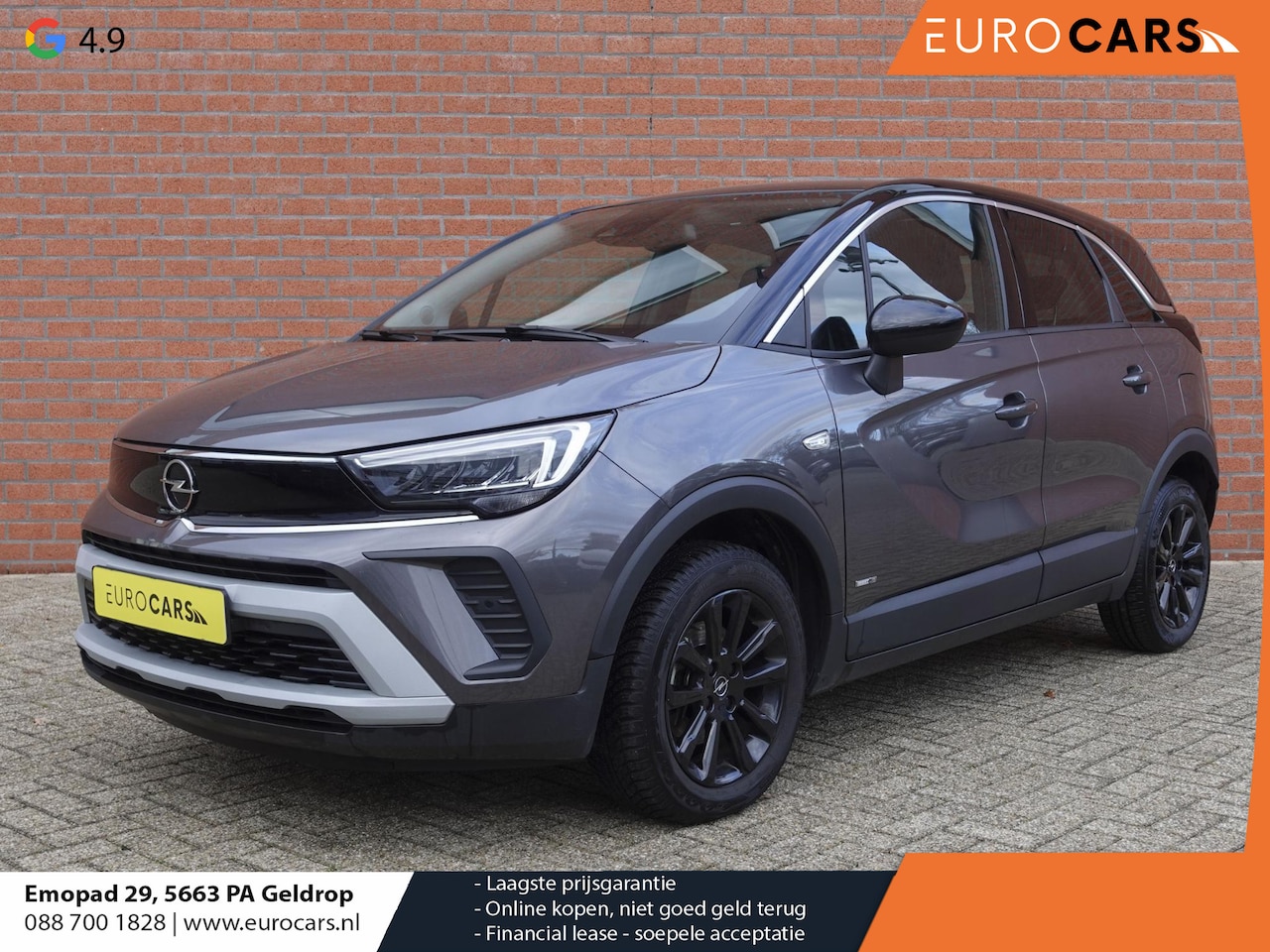 Opel Crossland - 1.2 Turbo 130pk AUT. Elegance Navigatie Apple Carplay/Android Auto Camera Parkeersensoren - AutoWereld.nl