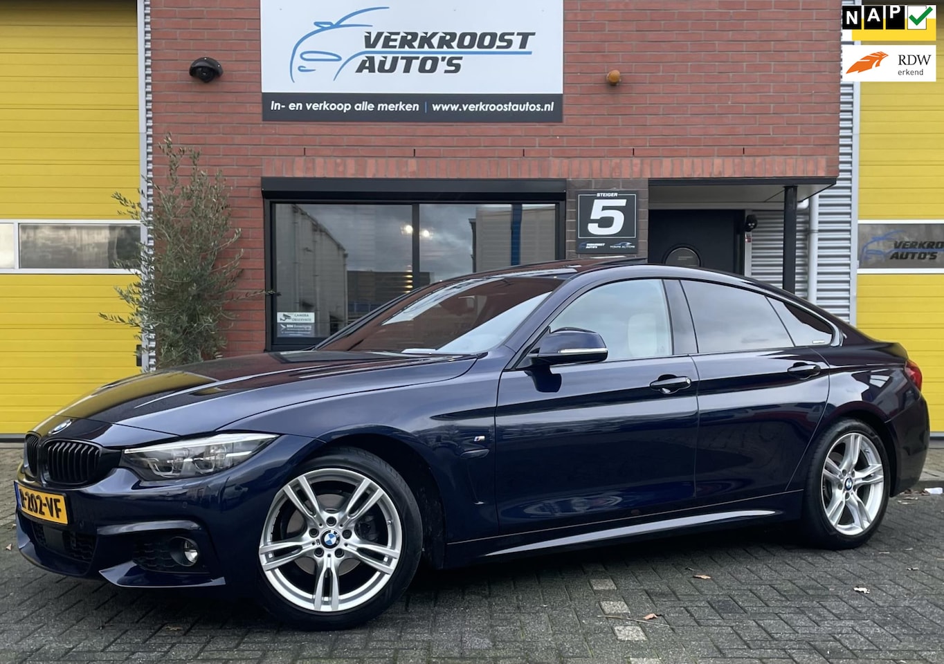 BMW 4-serie Gran Coupé - 420i High Executive Edition. schuifdak. camera. lane assist. stoelverwarming. - AutoWereld.nl