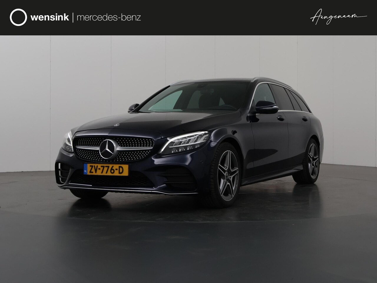 Mercedes-Benz C-klasse Estate - 180 Business Solution AMG | 360 graden camera | Stoelverwarming | Parkeercamera | Keyless - AutoWereld.nl