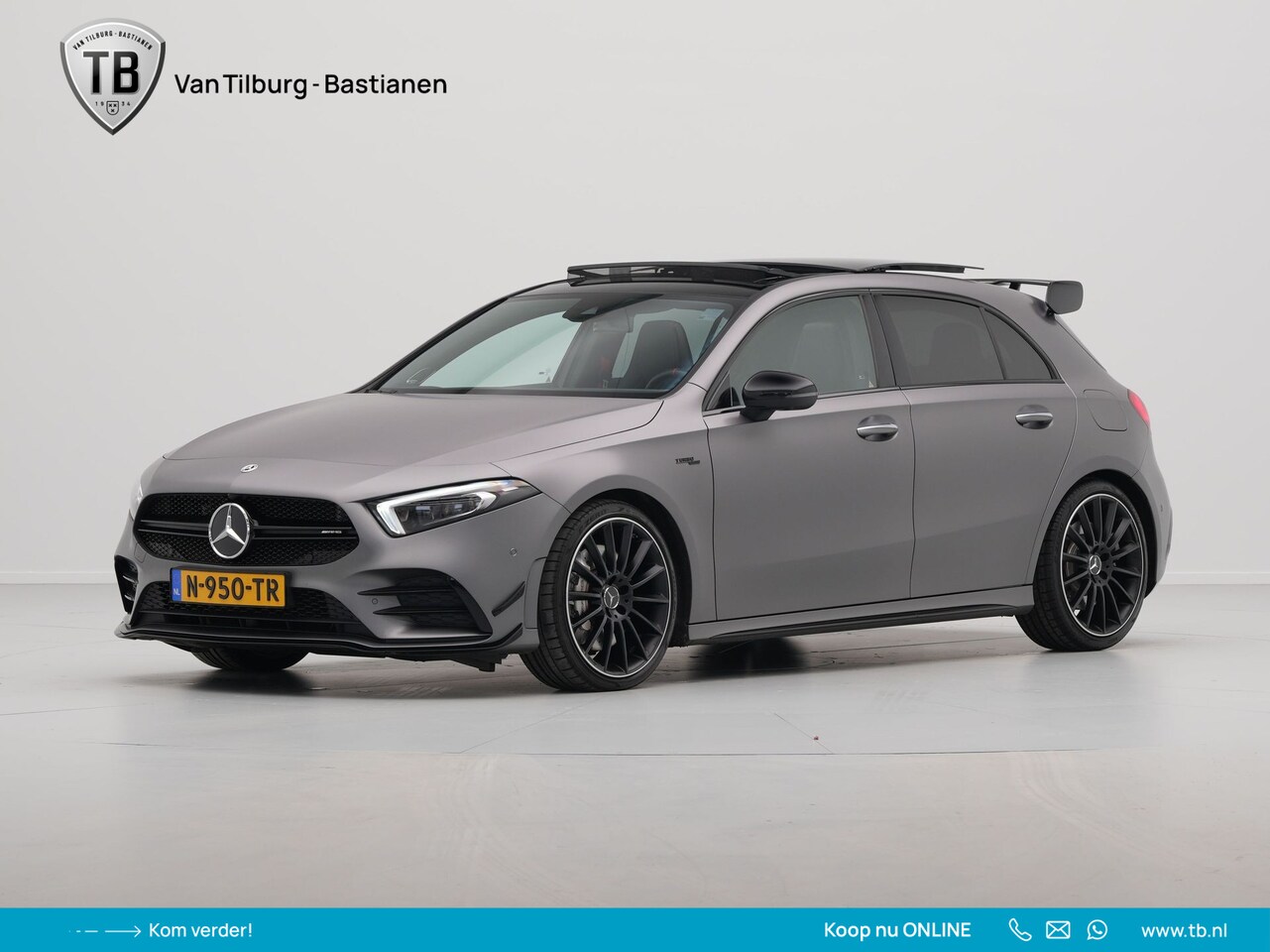 Mercedes-Benz A-klasse - AMG 35 4MATIC Panorama Burmester Memory 360 Camera - AutoWereld.nl