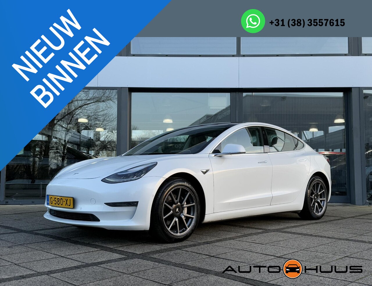 Tesla Model 3 - Long Range RWD Long Range AWD Dual Autopilot Panorama Trekhaak - AutoWereld.nl