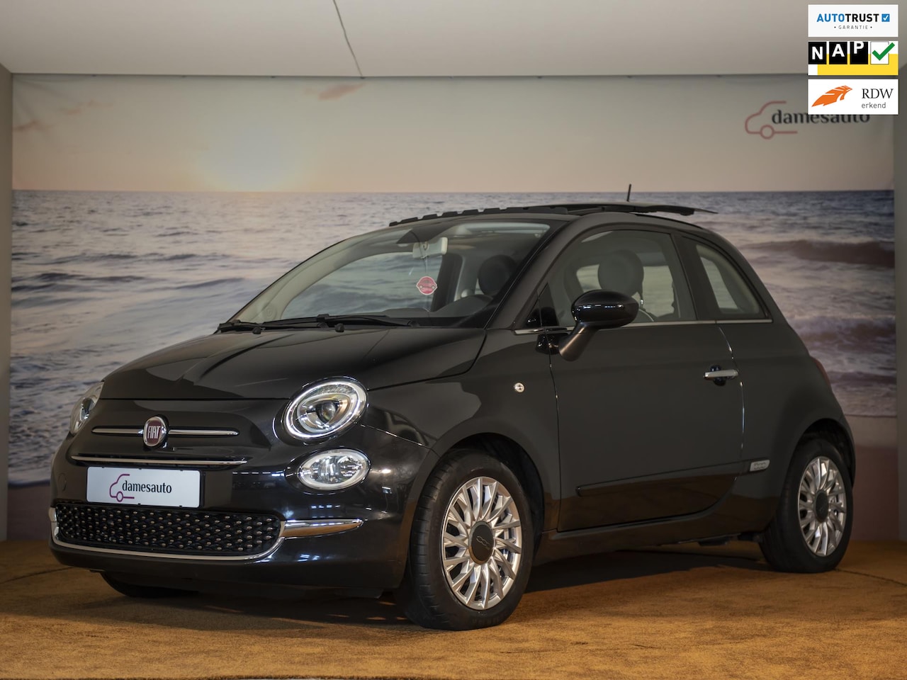 Fiat 500 - 0.9 Turbo Lounge|NAP|Cruise contr|garantie - AutoWereld.nl