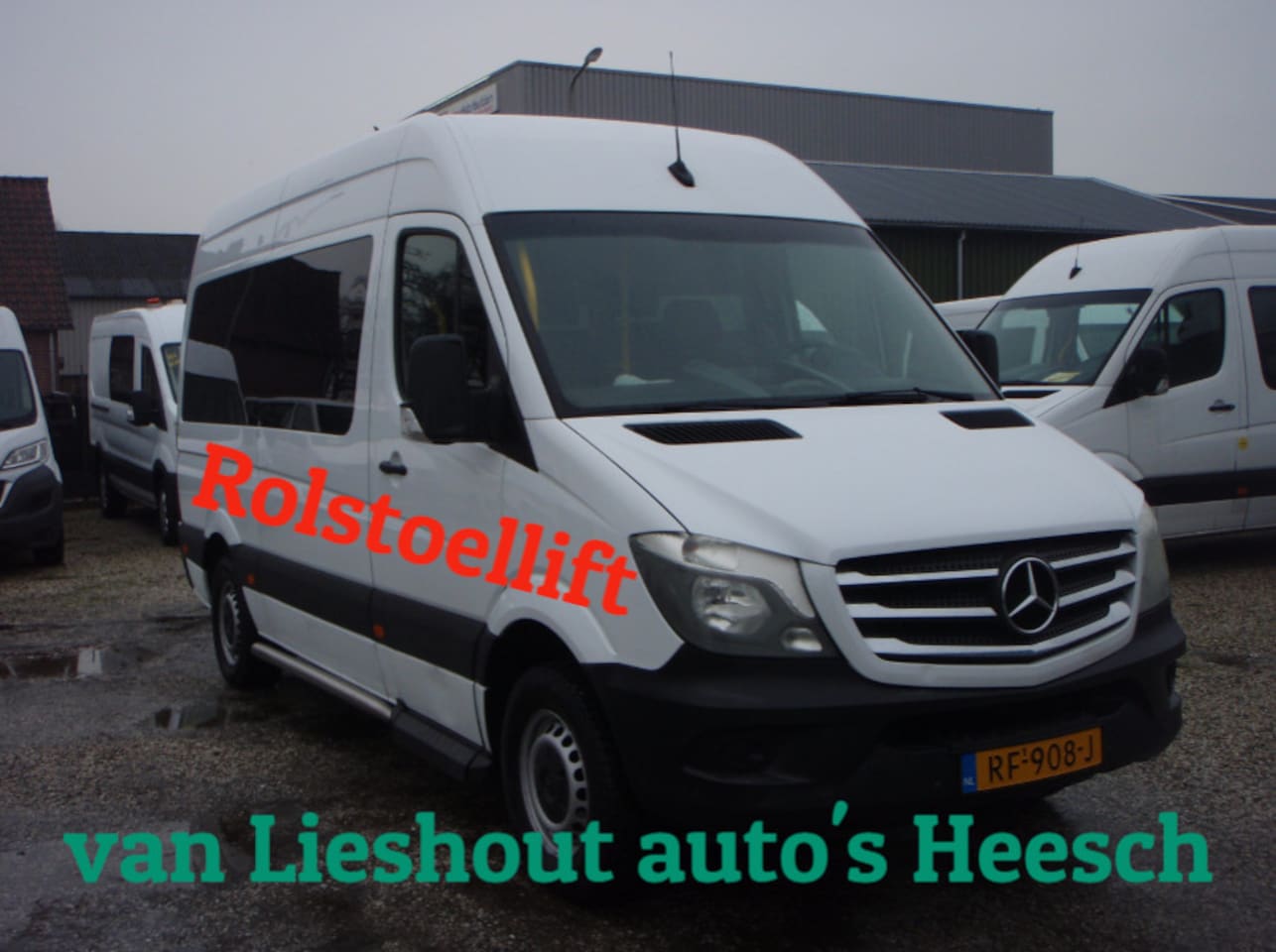 Mercedes-Benz Sprinter - 9 persoons personenbus benzine aardgas bj 17 316 NGT 1.8 366 - AutoWereld.nl