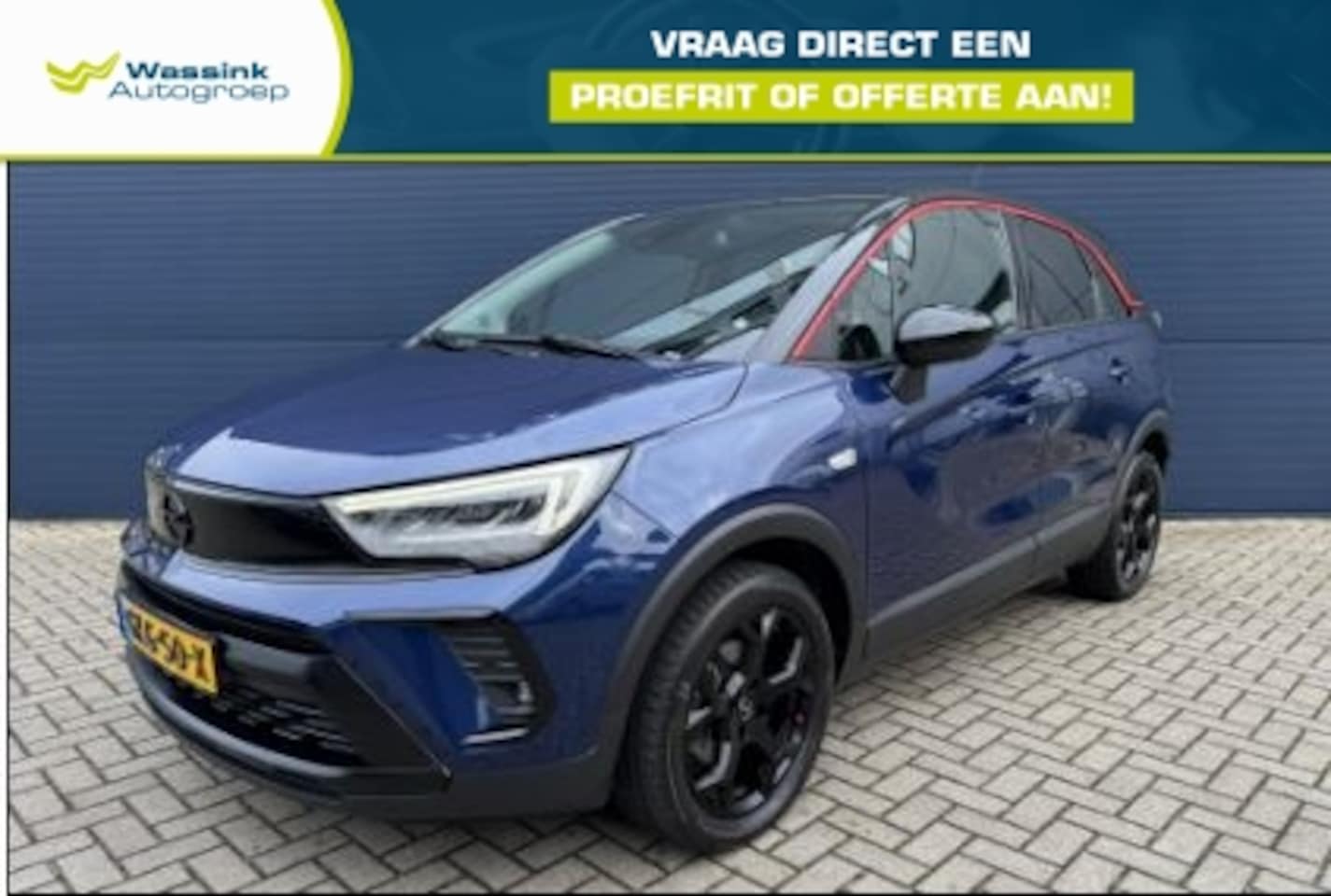 Opel Crossland - 130pk Automaat GS Line | Parkeersensoren | Camera | Navigatie | Cruise Control | - AutoWereld.nl