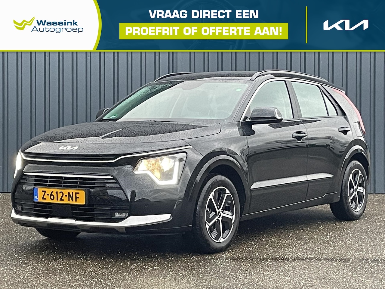 Kia Niro - 1.6 GDi Hybrid 141pk DCT6 DynamicLine Nieuw Model NL Auto I Adaptieve Cruise I Half Leer I - AutoWereld.nl