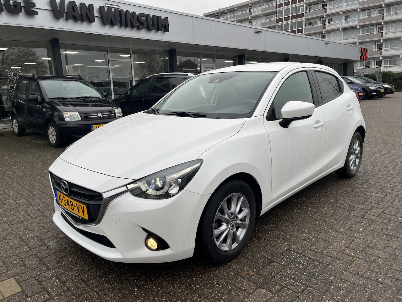 Mazda 2 - 1.5 Skyactiv-G GT-M Line Navi Cruise Lmv Parelmoerwit - AutoWereld.nl