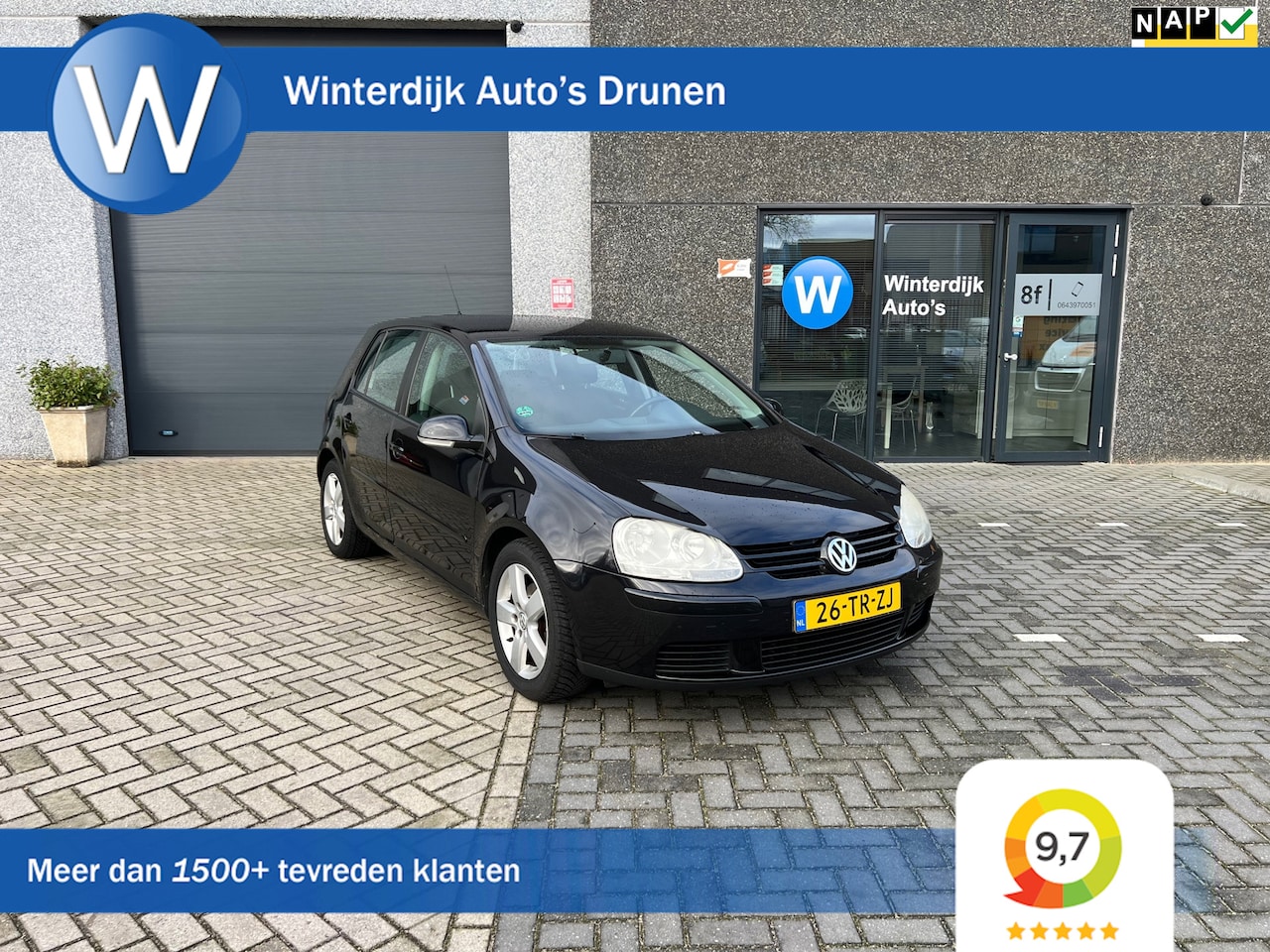 Volkswagen Golf - 1.6 FSI Automaat! Carplay! 5Deurs! Trekhaak! - AutoWereld.nl