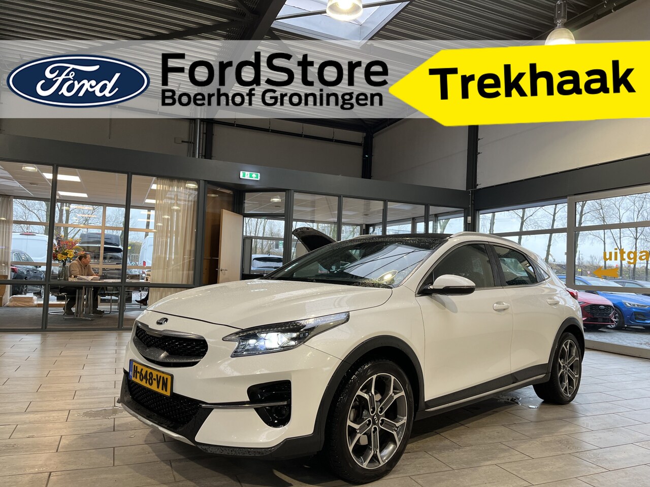 Kia XCeed - 1.4 T-GDi 140 pk DynamicLine | Trekhaak | Camera | LED | 18" | 4 seiz. banden | Navi | Hal - AutoWereld.nl