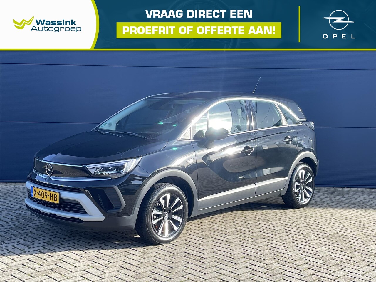 Opel Crossland - 1.2 Turbo 130pk Elegance Automaat | Climate Control | Stoel-/Stuurverwarming | Apple Carpl - AutoWereld.nl