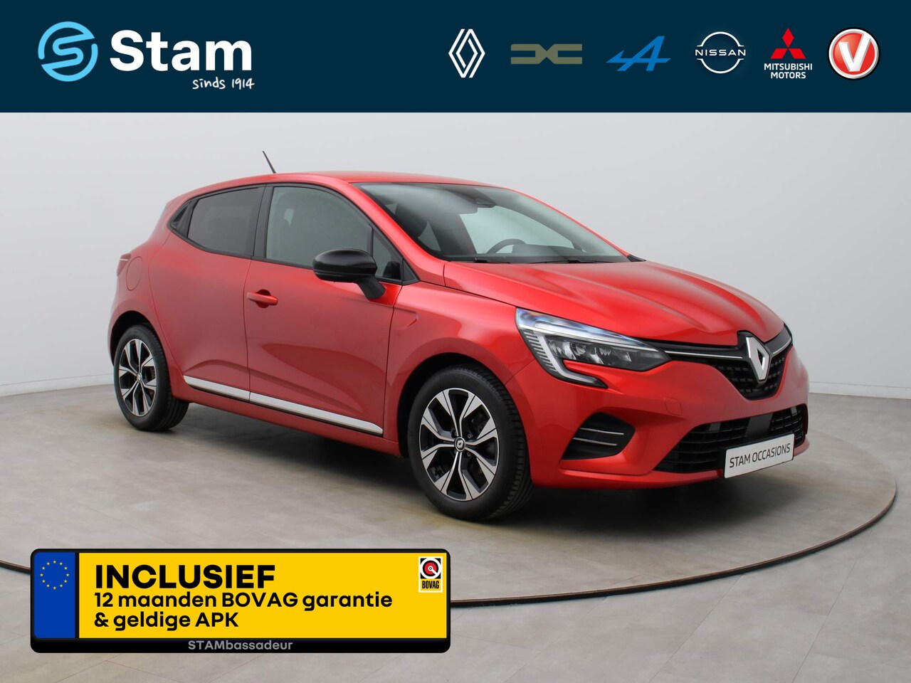 Renault Clio - TCe 90pk Evolution Airco | Dodehoeksens. | Navi | Parkeersensoren A. - AutoWereld.nl