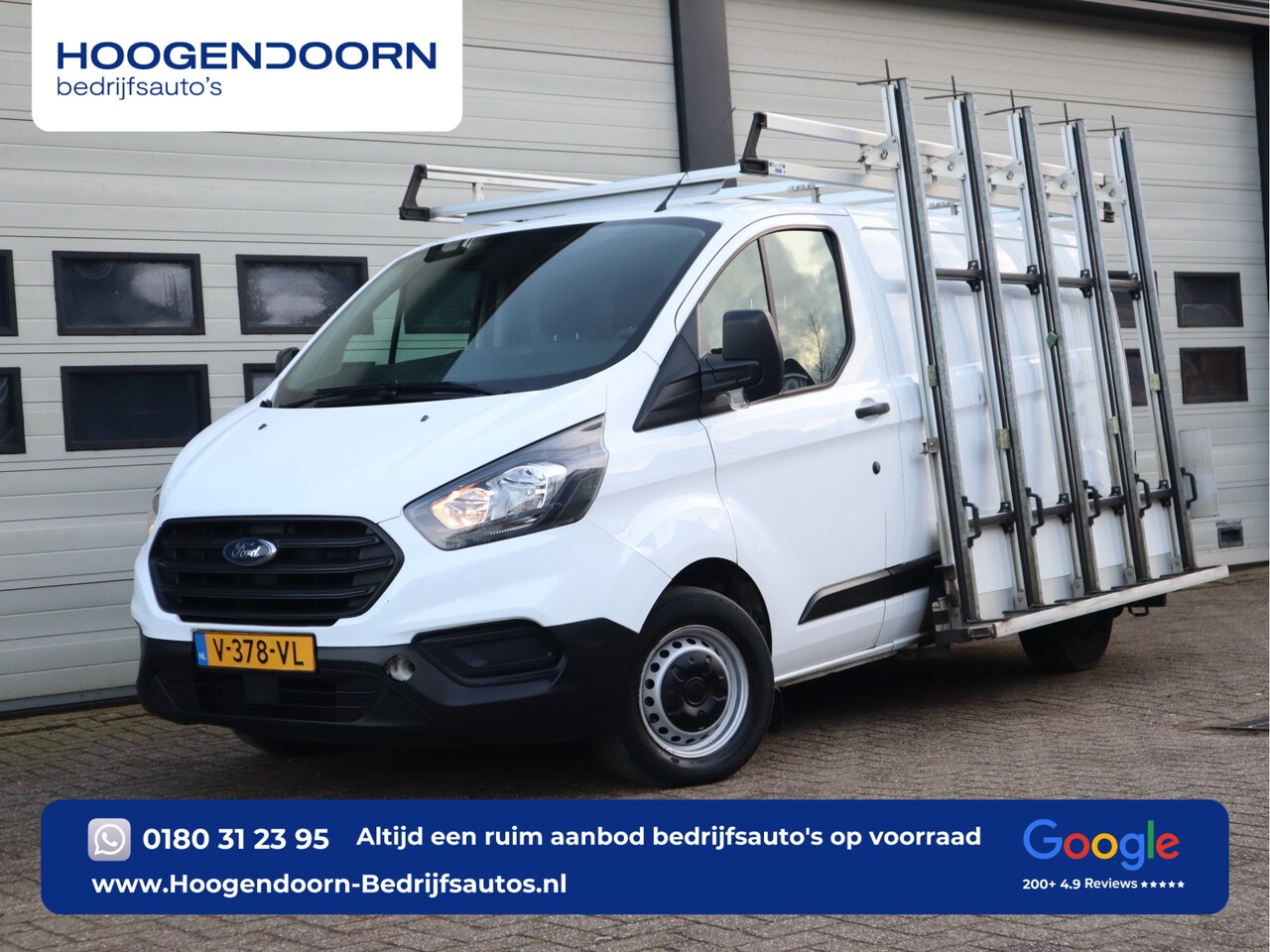 Ford Transit Custom - 280 2.0 TDCI Euro 6 - Glasresteel - Resteel - Airco - AutoWereld.nl