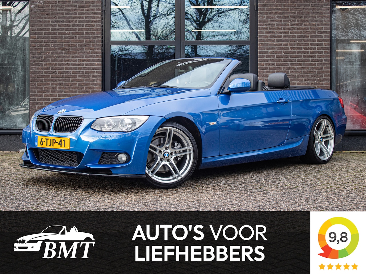 BMW 3-serie Cabrio - 325i E93 M Sport / HK / Leder - AutoWereld.nl