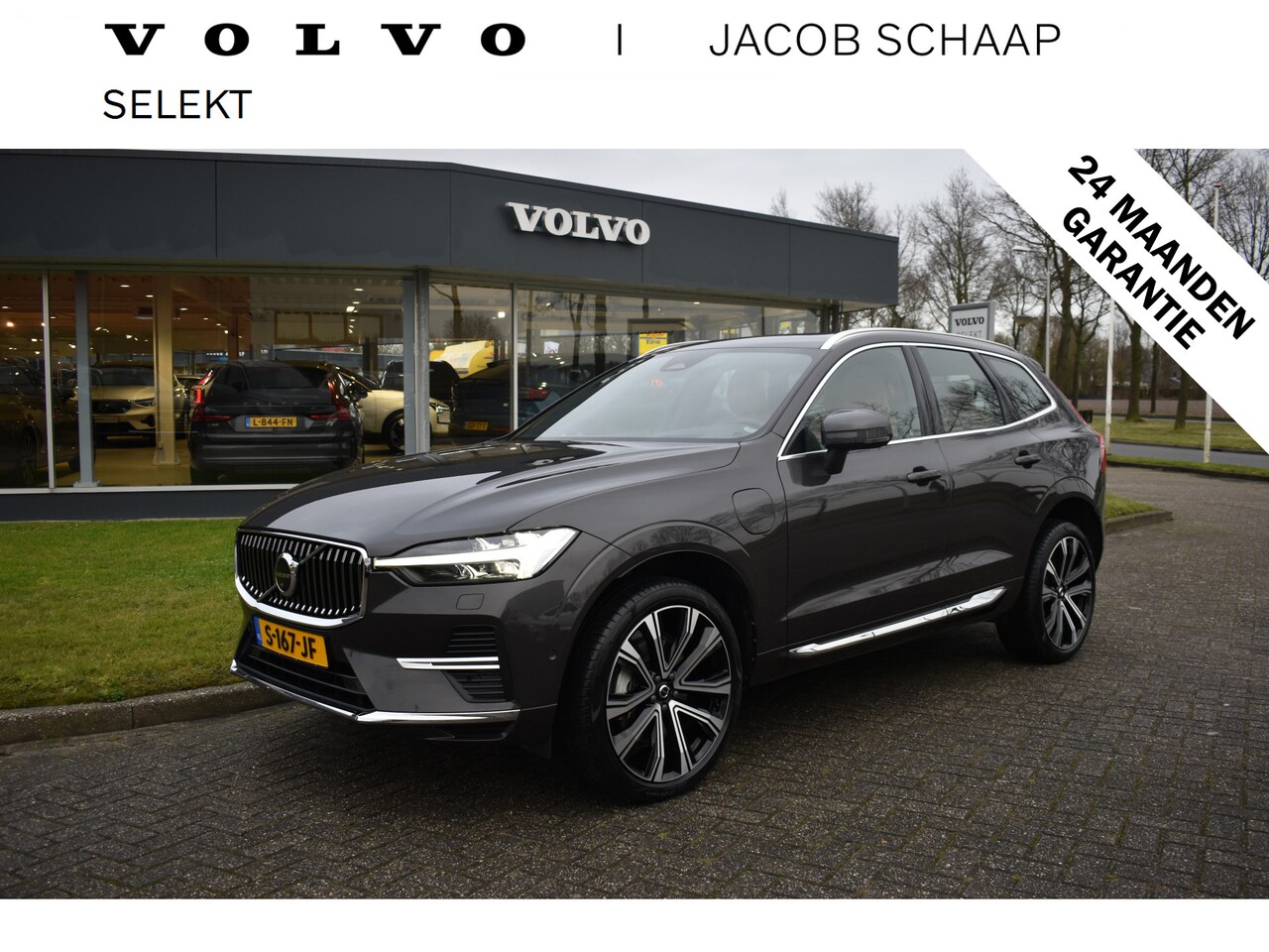 Volvo XC60 - T8 455PK Plug-in hybrid AWD Ultimate Bright | Luchtvering | H&K | Massage stoelen | 360 ca - AutoWereld.nl