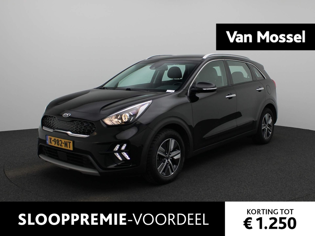 Kia Niro - 1.6 GDi Hybrid DynamicLine | CAMERA | HALF-LEDER | PARKEERSENSOREN | NAVIGATIE | CLIMATE C - AutoWereld.nl