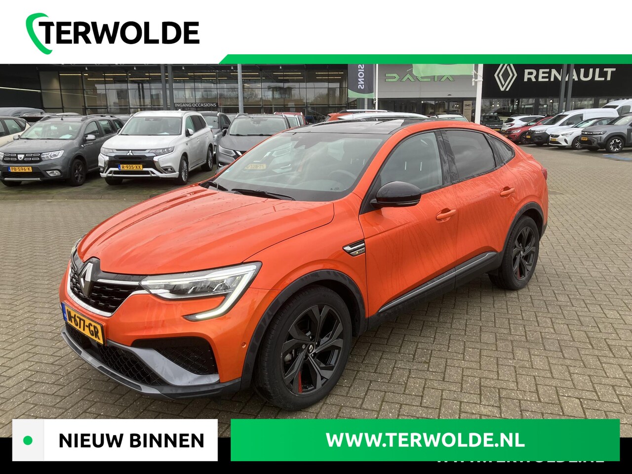 Renault Arkana - 1.6 E-Tech Hybrid 145 R.S. Line | trekhaak | - AutoWereld.nl