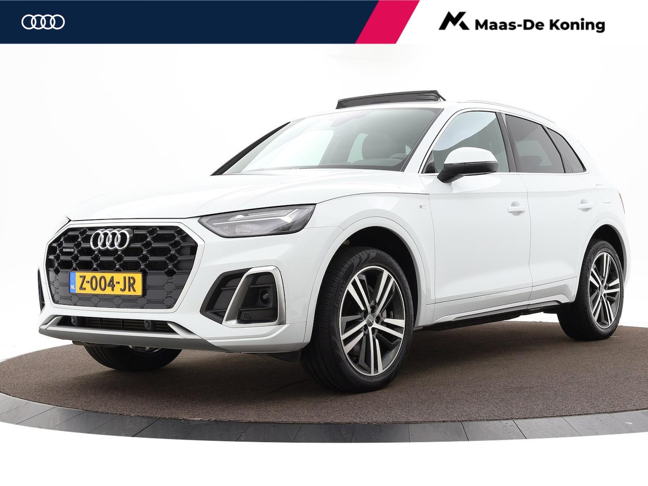 Audi Q5 - 50 TFSIe 300pk S-tronic S Edition · Panoramadak · P-Sensoren · Elek. Trekhaak · Smartphone - AutoWereld.nl